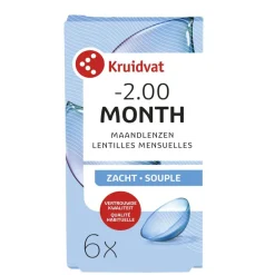 Kruidvat Opticare -2.00 Zachte Maandlenzen