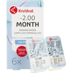 Kruidvat Opticare -2.00 Zachte Maandlenzen