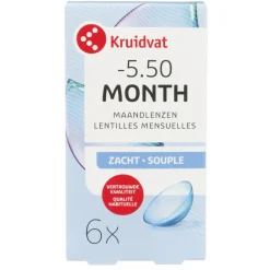 Kruidvat Opticare -5.50 Zachte Maandlenzen Hot