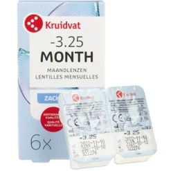 Kruidvat Opticare -3.25 Zachte Maandlenzen Discount