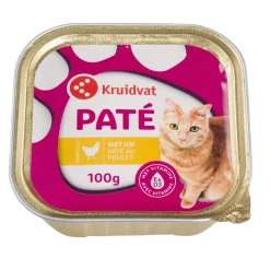 Kruidvat Paté met Kip Kattenvoer New