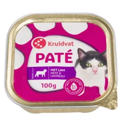 Kruidvat Paté met Lam Kattenvoer Hot