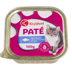 Kruidvat Paté met Zeevis Kattenvoer New