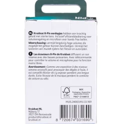 Kruidvat 8-Pin Oordopjes Hot