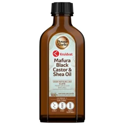 Kruidvat Power Curls Mafura Black Castor & Shea Oil Haarolie Discount
