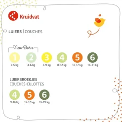 Kruidvat Pure & Soft Maat 2 Luiers Volumedoos Outlet