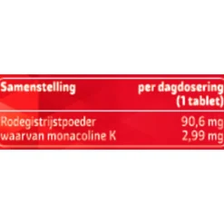 Kruidvat Rode Gist Rijst Tabletten Hot