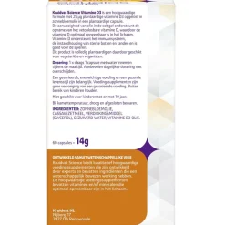 Kruidvat Science Vitamine D3 Softgels