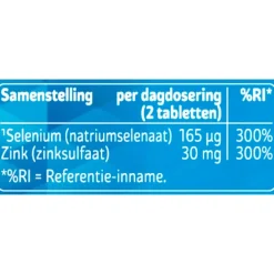 Kruidvat Selenium Zink Tabletten Best