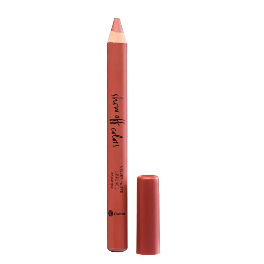Kruidvat Show Off Colors 010 Classy Nude Velvet Matte Lip Pencil Outlet