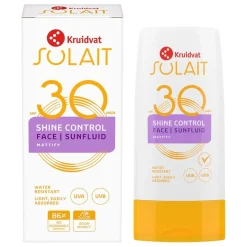 Kruidvat Solait SPF30 Face Sunfluid