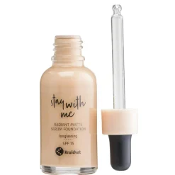 Kruidvat Stay With Me 030 C Dewy Beige Radiant Matte Serum Foundation Online