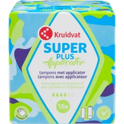 Kruidvat Super Plus Tampons met Applicator Sale