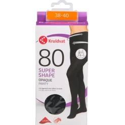 Kruidvat Super Shape Opaque 80 Den Panty Outlet