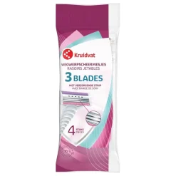 Kruidvat Triple Blades Wegwerpscheermesjes Outlet