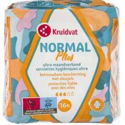Kruidvat Ultra Normal Plus Maandverband Hot