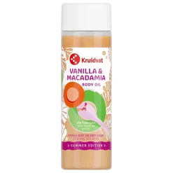 Kruidvat Vanilla & Macadamia Body Oil New