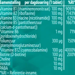 Kruidvat Vitamine B-100 Complex Tabletten Sale