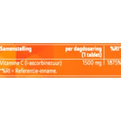 Kruidvat Vitamine C-1500 Tabletten Clearance