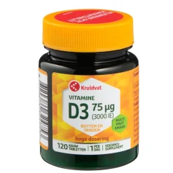 Kruidvat Vitamine D3 75ug Kauwtabletten Clearance