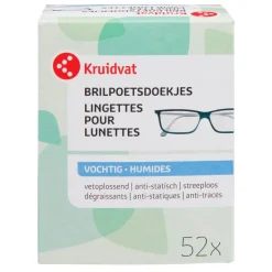 Kruidvat Vochtige Brilpoetsdoekjes New