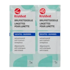 Kruidvat Vochtige Brilpoetsdoekjes New