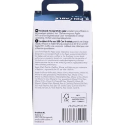Kruidvat 20W Dual USB-C-naar-8-pin Kabel Hot