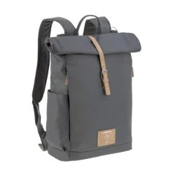 Lassig Backpack Rolltop Antraciet Hot