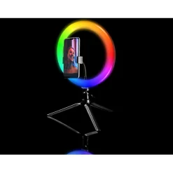 Tracer Led ringlamp met tripod met rgb verlichting en verschillende kleuren Online