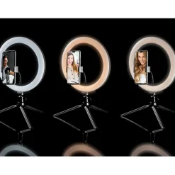 Tracer Led ringlamp met tripod met rgb verlichting en verschillende kleuren Online