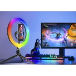 Tracer Led ringlamp met tripod met rgb verlichting en verschillende kleuren Online
