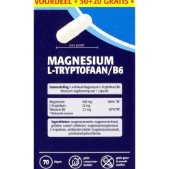 Leefvitaal Magnesium L-Tryptofaan/B6 Capsules Sale