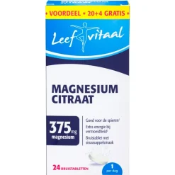 Leefvitaal Magnesiumcitraat Bruistabletten Outlet