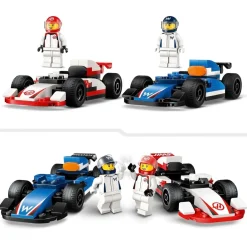 LEGO City 60464 F1 Williams Racing en Haas F1 Racewagens Clearance