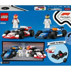 LEGO City 60464 F1 Williams Racing en Haas F1 Racewagens Clearance