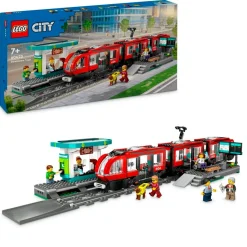 LEGO City 60423 Stadstram en Station Hot