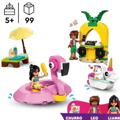 LEGO Friends 42658 Zwembadfeestje met Flamingo en Eenhoorn Discount
