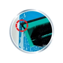 Leifheit Brush Window Cleaner Raamwisser (28 cm) met Borstel en Telescoopsteel Best