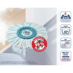 Leifheit Clean Twist Ergo Vervangingskop Micro Disc Mop Clearance