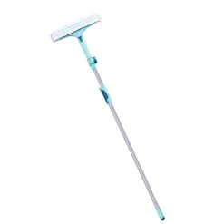 Leifheit Click Systeem 4-in-1 Raamwisser en Kozijnwisser met Telescoopsteel Discount