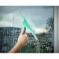 Leifheit XL Pro Reach 2-in-1 Raamtrekker (40 cm) met Micro Duo Overtrek en Telescoopsteel Hot