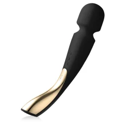 Lelo Smart Wand 2 Wand Vibrator Met Opzetstukken Medium Zwart Sale