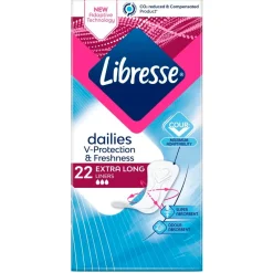 Libresse Dailies Fresh & Protect Extra Long Inlegkruisjes Outlet