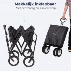LifeGoods Opvouwbare Bolderkar New