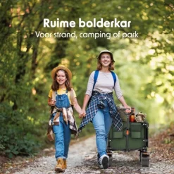 LifeGoods XL Opvouwbare Bolderkar Outlet
