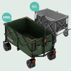 LifeGoods XL Opvouwbare Bolderkar Outlet