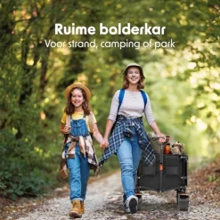 LifeGoods XL Opvouwbare Bolderkar Best