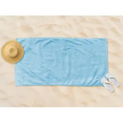 Linnick Strandlaken Microvezel 100x200cm - blue Online