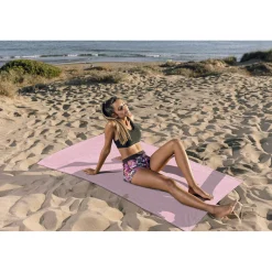 Linnick Strandlaken Microvezel 100x200cm - rosé Hot