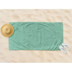 Linnick Strandlaken Microvezel 100x200cm - sea green Sale